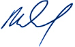 Dr. Katz signature
