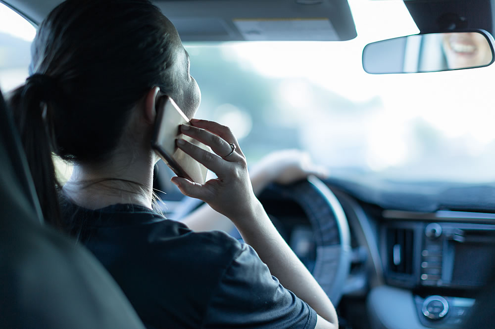 On the Phone While Driving