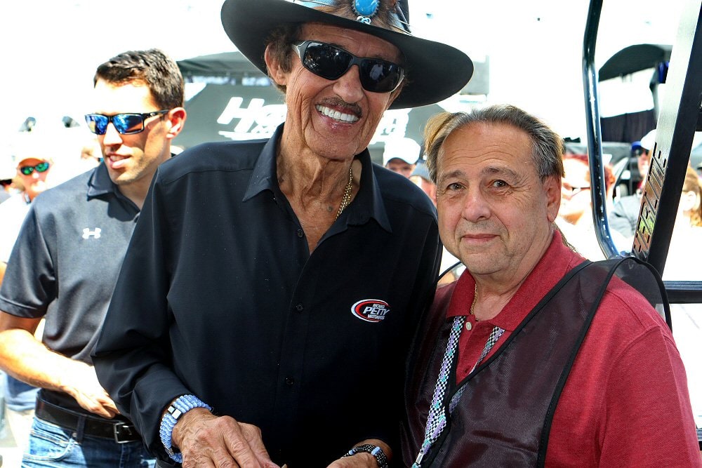 Rick Iceland with Richard Petty