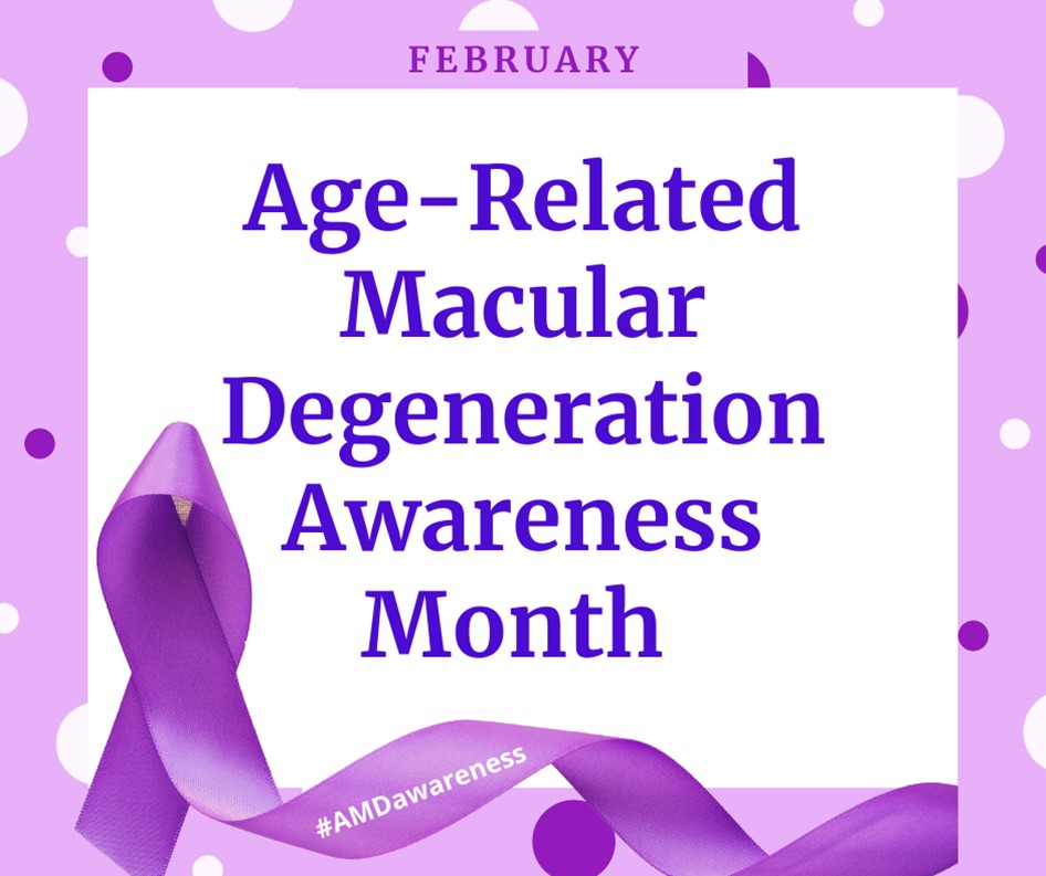 February Is AMD Awareness Month